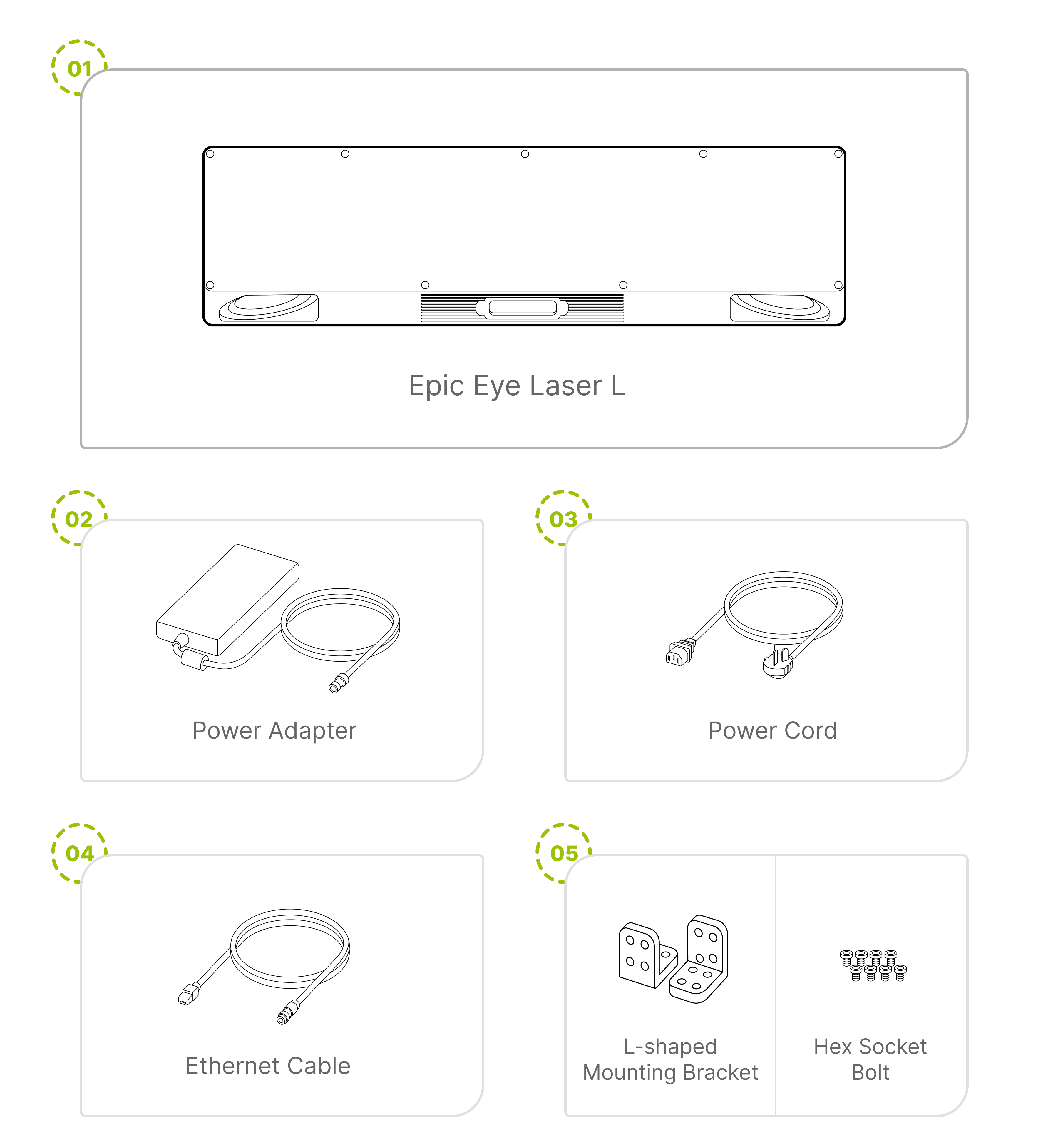 hardware laser l unbox