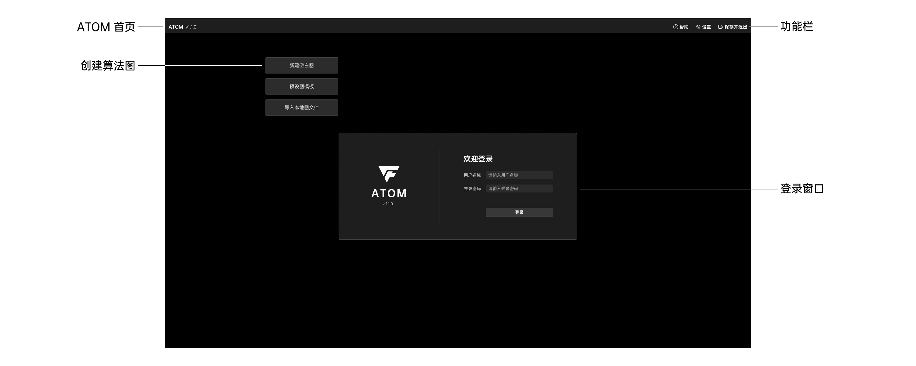 登录ATOM